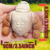 1PC Mini Monkey Splat Squishy Dough Fidget Toy Stress Relief Stress Ball 3.54inch Sensory Toy for Adults And Kids Party Favors