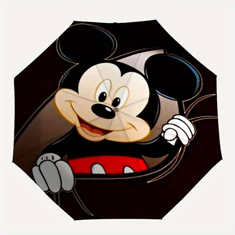 

1pc Mickey Mouse Automatic Umbrella 8-Bone Design Compact Gear for Outdoor Travel,Perfect Gift for Friends Birthdays yy250815037