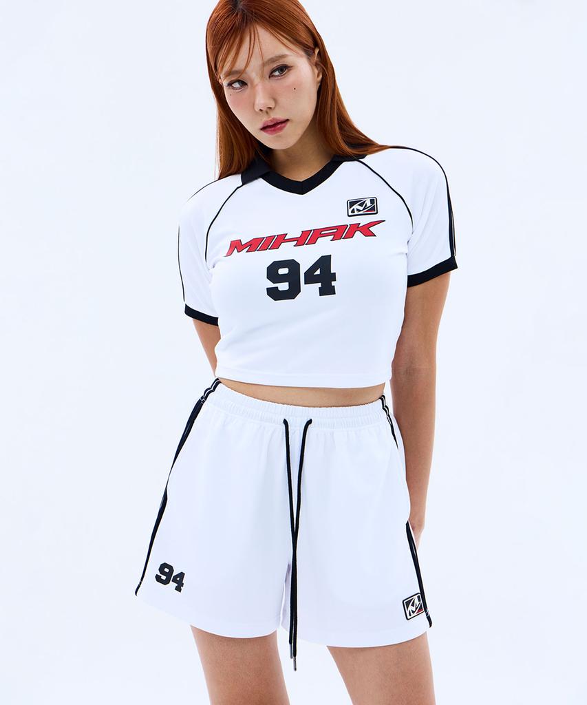 Mihag 94 Football Women'S Jersey Half Pants (White)