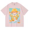 230 Gsm 100% Cotton Demon Slayer V100 Zenitsu Print Unisex Heavy Cotton T Shirt