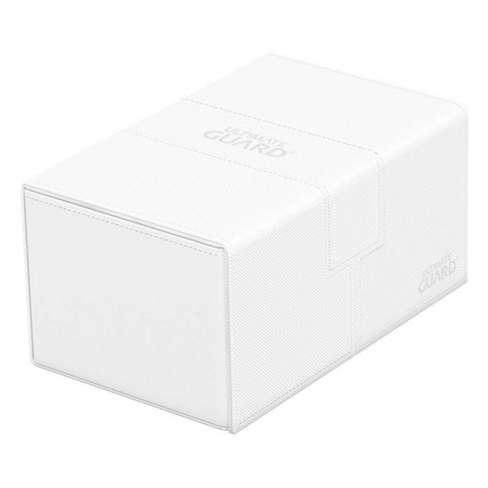 Deck box - ULTIMATE GUARD - Twin Flip'n'Tray 160+ - Monocolor Blanc - 160 cartes - Accessoires inclus