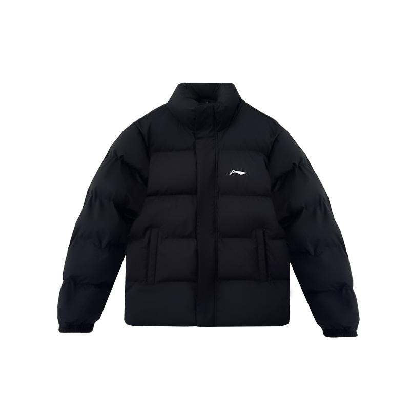 Li Ning 2025 Winter Puffer Jacket Unisex Black AJMV307-1 L