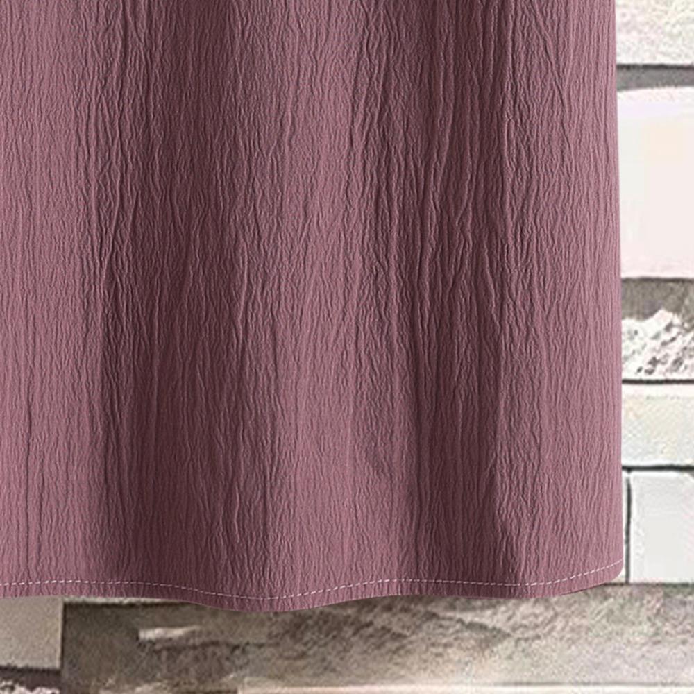 2025 Summer New Men's Short-sleeved Shirt Fashion Casual Loose Comfortable Solid Color Cardigan Lapel Beach Men's Short-sleeved Shirt