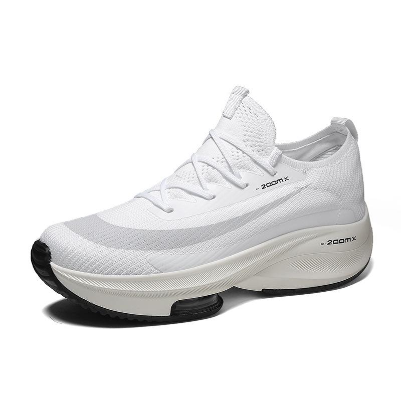 2024 Men's Lace-Up Sports Shoes with Air Cushion for Basketball and Running - Youth Casual Style