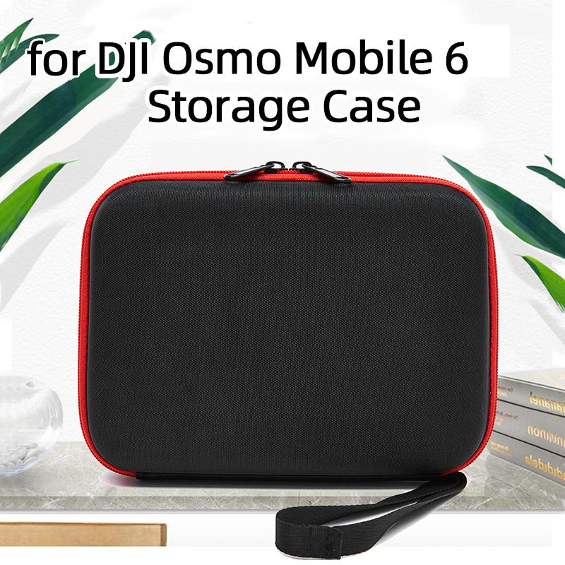 Pour étui de transport DJI Osmo Mobile 6: Sac à main léger et protecteur avec compartiments sécurisés pour trépied et étui à accessoires
