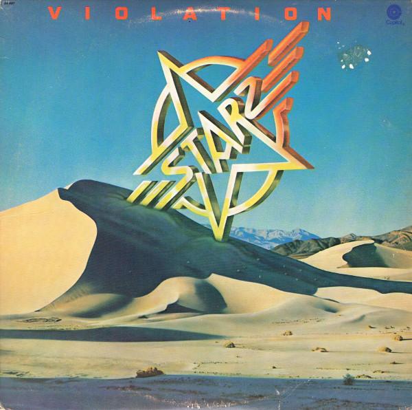 Виниловая пластинка STARZ 2 Violation SW11617 Capitol Records 1977 Канада Рок Б/у