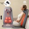 Electric Back Massager Vibrating Cervical Massage Chair Seat Cushion for Body Shiatsu Heated Kneading Relaxarion Home Office Use