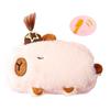 Cartoon Plush Pencil Bag Plush Pen Pouches Zippered Pen Case Big Capacity Stationeries Bag for Kid Gift