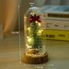 LED Weihnachtsmann Weihnachtsbaum Glas Lampenschirm Geschenk