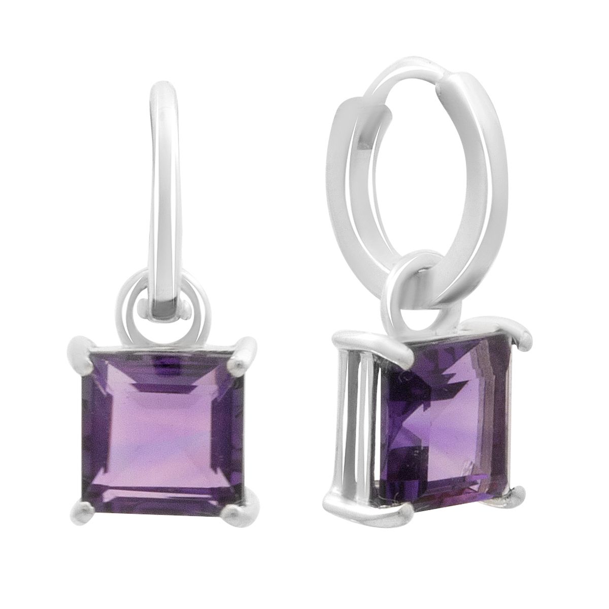 

Срібні сережки з аметистом 4.738ct (2179030)