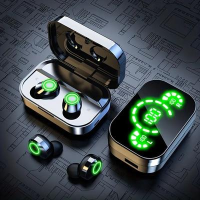 Nuovi Auricolari Wireless Cuffie con Display LED Touch In-Ear TWS Auricolari Wireless Sport Musica Gioco Cuffie Per IOS/Android