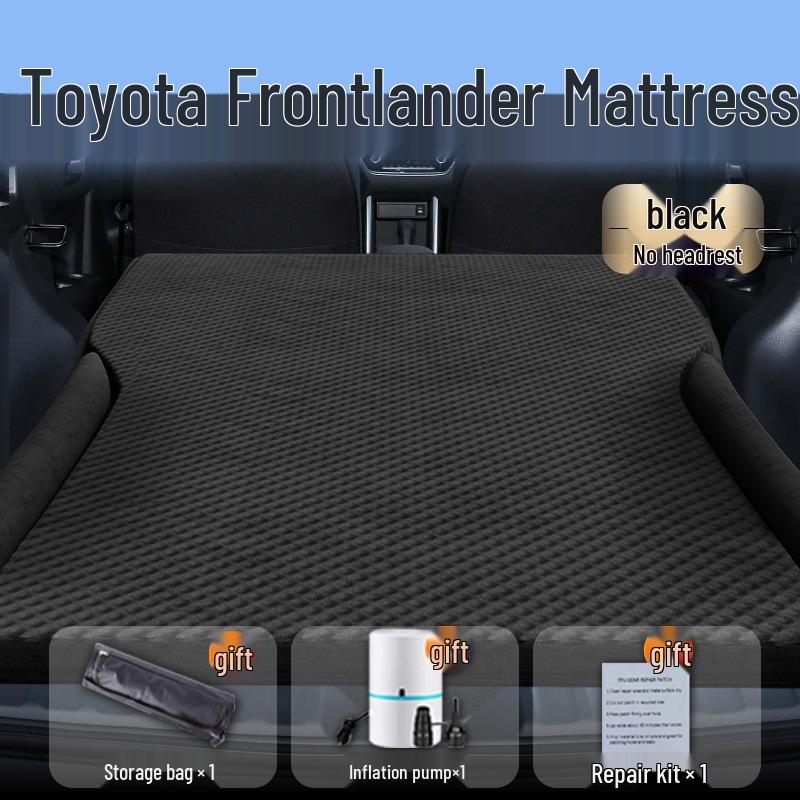 25 Toyota Highlander Car Bed: Inflatable Rear Seat Mattress and Trunk Cushion