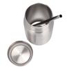 Household 700ml Stainless Steel Cup Outdoor Water Bottle Thermal Mug with Lid Straw