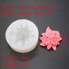 3D Peony Candle Silicone Mold DIY Various Flowers and Plants Soap Aromatherapy Epoxy Resin Mold Chocolate Cake Baking Tools