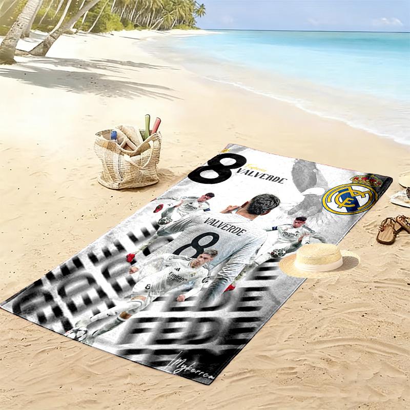 Beach Towel Soccer Stars Dream Beach Towel Soft Beach Towel For Vacation Photos Outdoor Pool Towel Quickdrying Swim Towel Swim Fashion Printing