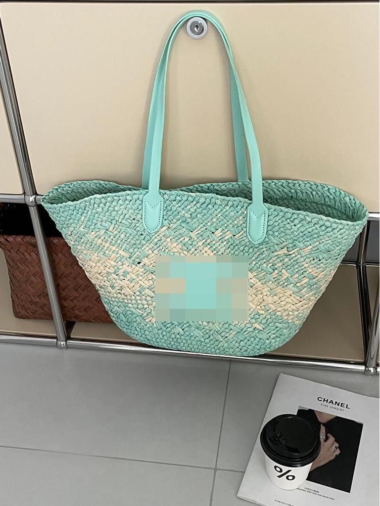 Straw Woven Large Capacity Seaside Tote Bag LD8836