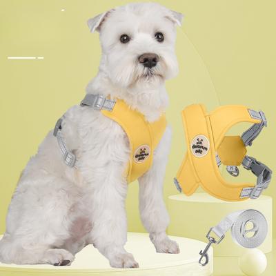 New Pet Chest Strap Vest Dog Chest Strap Reflective Traction Dog Leash Pet Traction