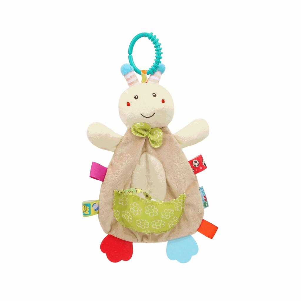 Baby Plush Animal Rattle Toy With Music Sound For Newborn Sleep Comfort