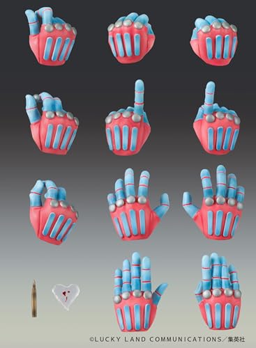 Medicos Entertainment Super Action Statue BIG "JoJo's Bizarre Adventure Part 4" "Crazy Diamond" Approx. 220mm PVC & ABS & POM & Metal Painted Action F