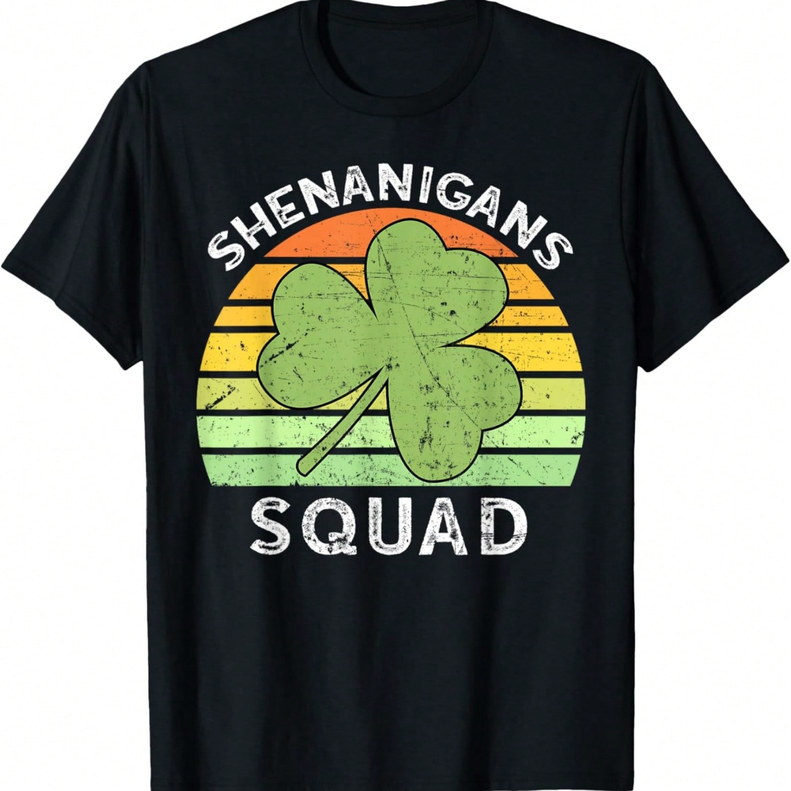 Shenanigans Squad Matching Vintage St Patricks Day Group Fun T-Shirt S разноцветный