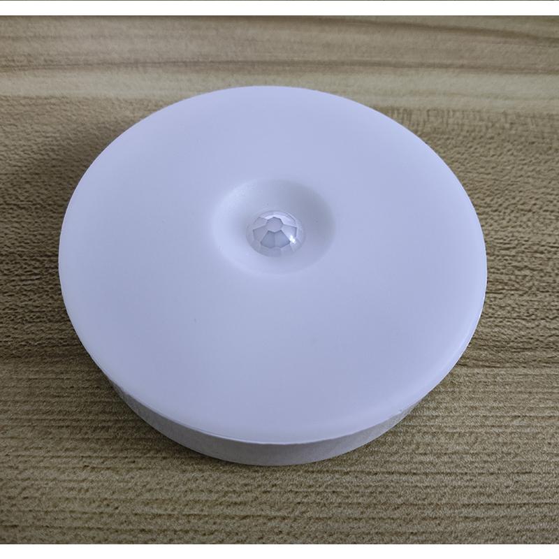 LED Smart Human Body Sensor Night Lamp Emergency Automatic Lighting USB Charging Wireless Magentic Suction Use Night Light