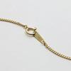 Walk 18K Gold Kihei Necklace Kihei K18 Engraved [Jewelry Shinsaibashi] Chain, 45cm, 3.4g, Double-Cut,