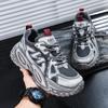 New Fashion Men 's Four Seasons Comfortable Thick Sole Shoes Students BoysTrending Soft Sole Breathable Casual Running Sneakers