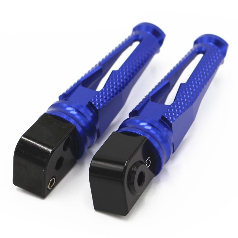 Ninja650 ER6N Foot Rests Rear Passenger Foot Peg Pedal for KAWASAKI ER6N ER6F GTR1400 ZRX1200 NINJA650 Rear