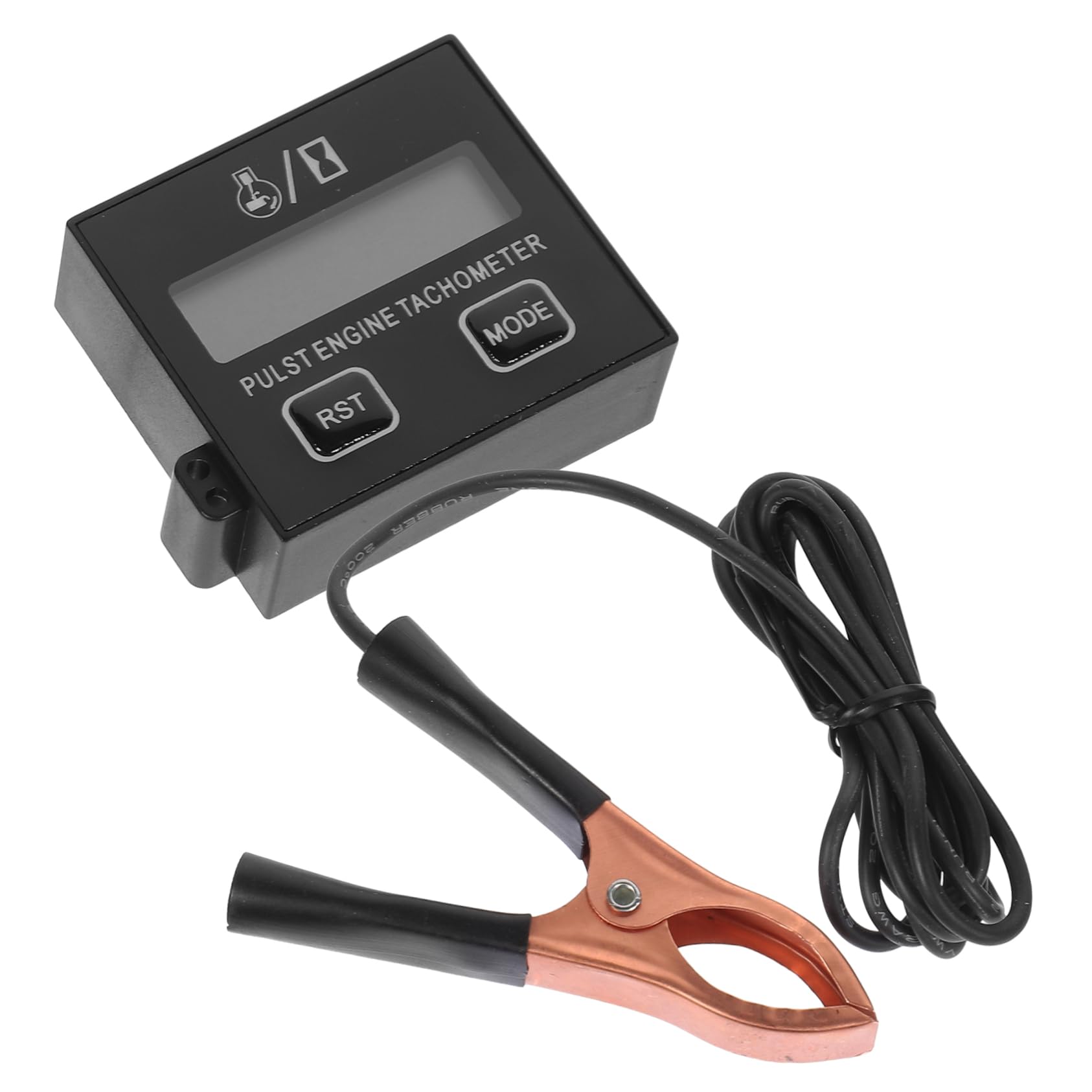 

GARVALON Малый двигатель Цифровой тахометр Бензопила Квадроцикл Мотоцикл Компактный Портативный Дизайн Надежная Производительность для Механиков-Любителей 5.20X4.70X2.00CM чёрный