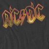AC/DC Unisex Adult Fire Logo T-Shirt