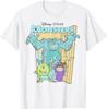 Disney Pixar Monsters Inc. Mike Sully Boo Group Poster T-Shirt