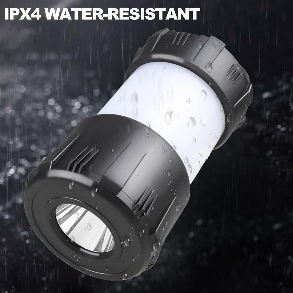 TOMSHOO LED-Campinglaterne Typ C, wiederaufladbares Campinglicht, wasserbeständiges tragbares Zeltlicht