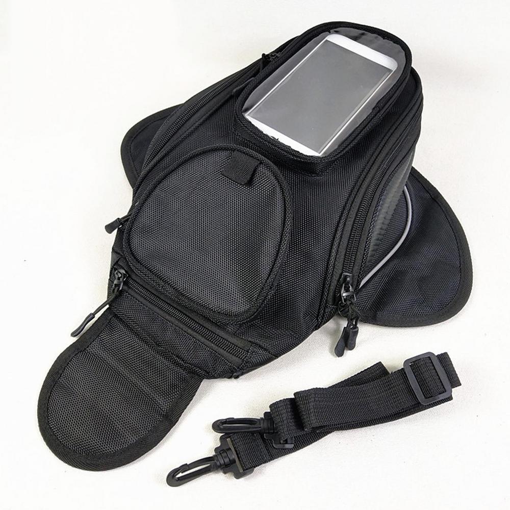 

Motorcycle Tank Bag Water Resistant Motorbike Tank Organizer Motorcycle Cycling Accessory Motorbike Riding Bag With Super Strong чёрный