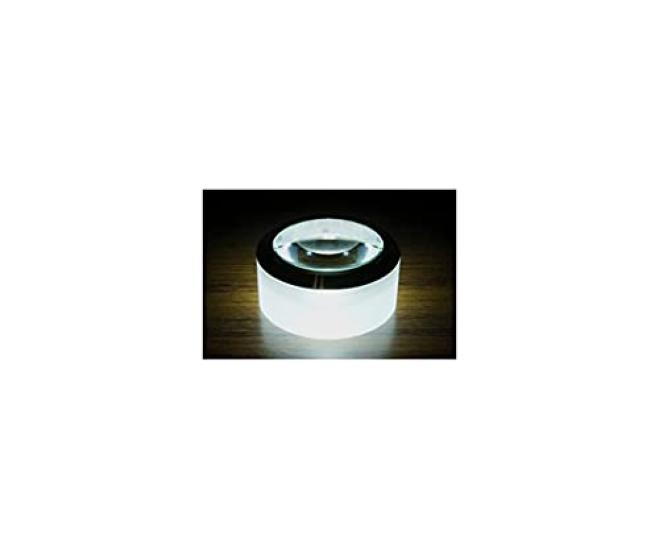 Clear Optics LED Lighted Desk 5x Magnification P-58LED Magnifier, 70mm,