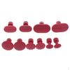Nylon Glue Puller Sets Tabs, 10PCS Professional Pulling Tabs Paintless Kits For Dent Removal Repair