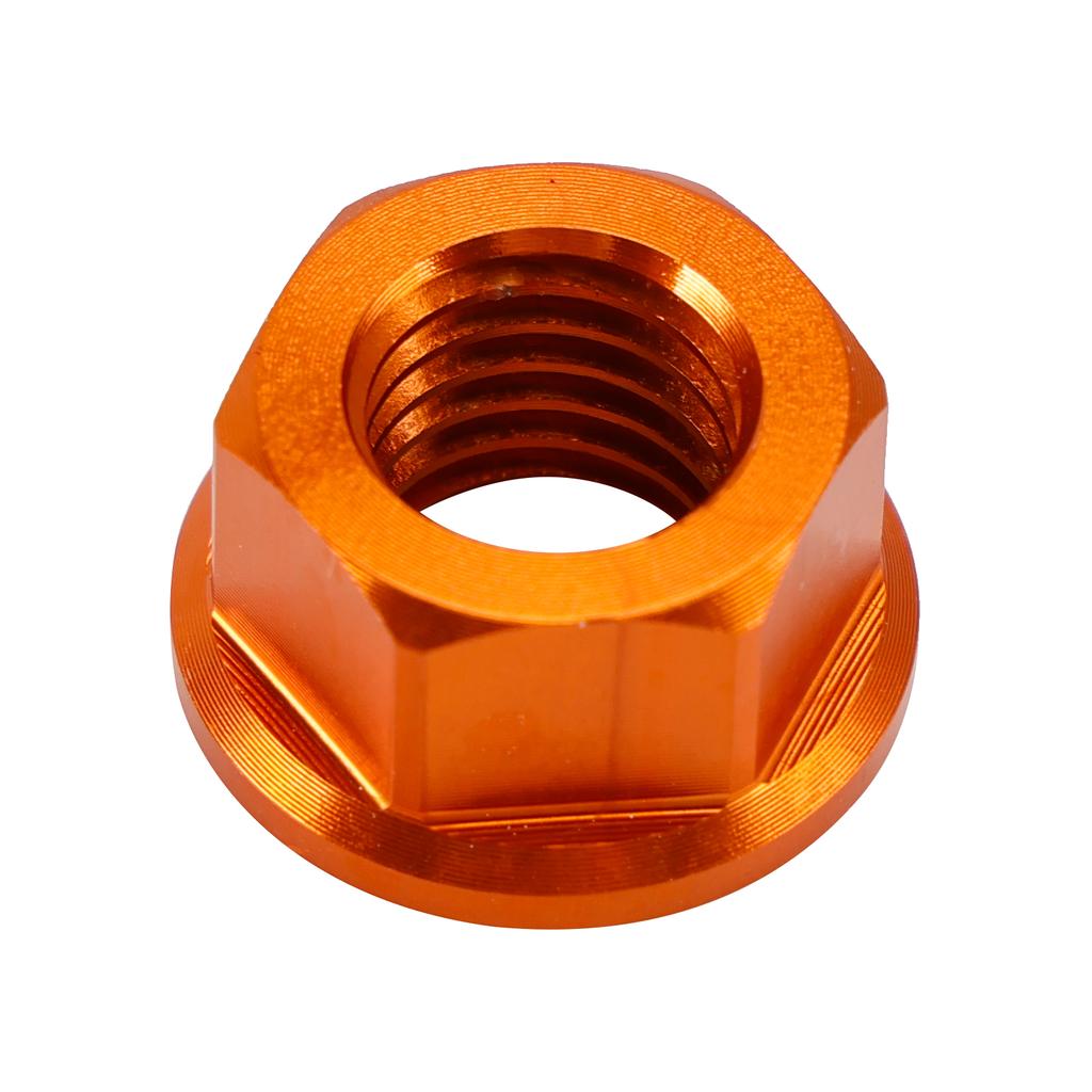 Rear Sprocket Nut Kit M10x1.5mm Orange For Aprilia RSV RSV4 1000R Factory 04-16