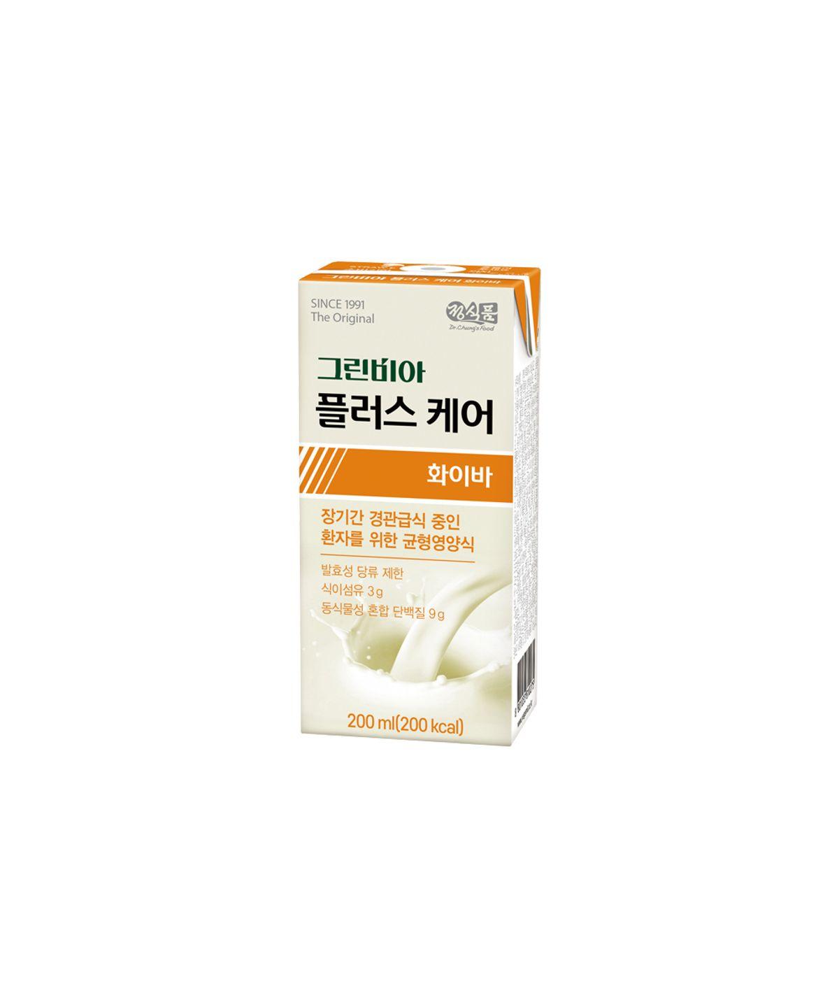 Greenvia Plus Care Fiber 200ml 24 Packs