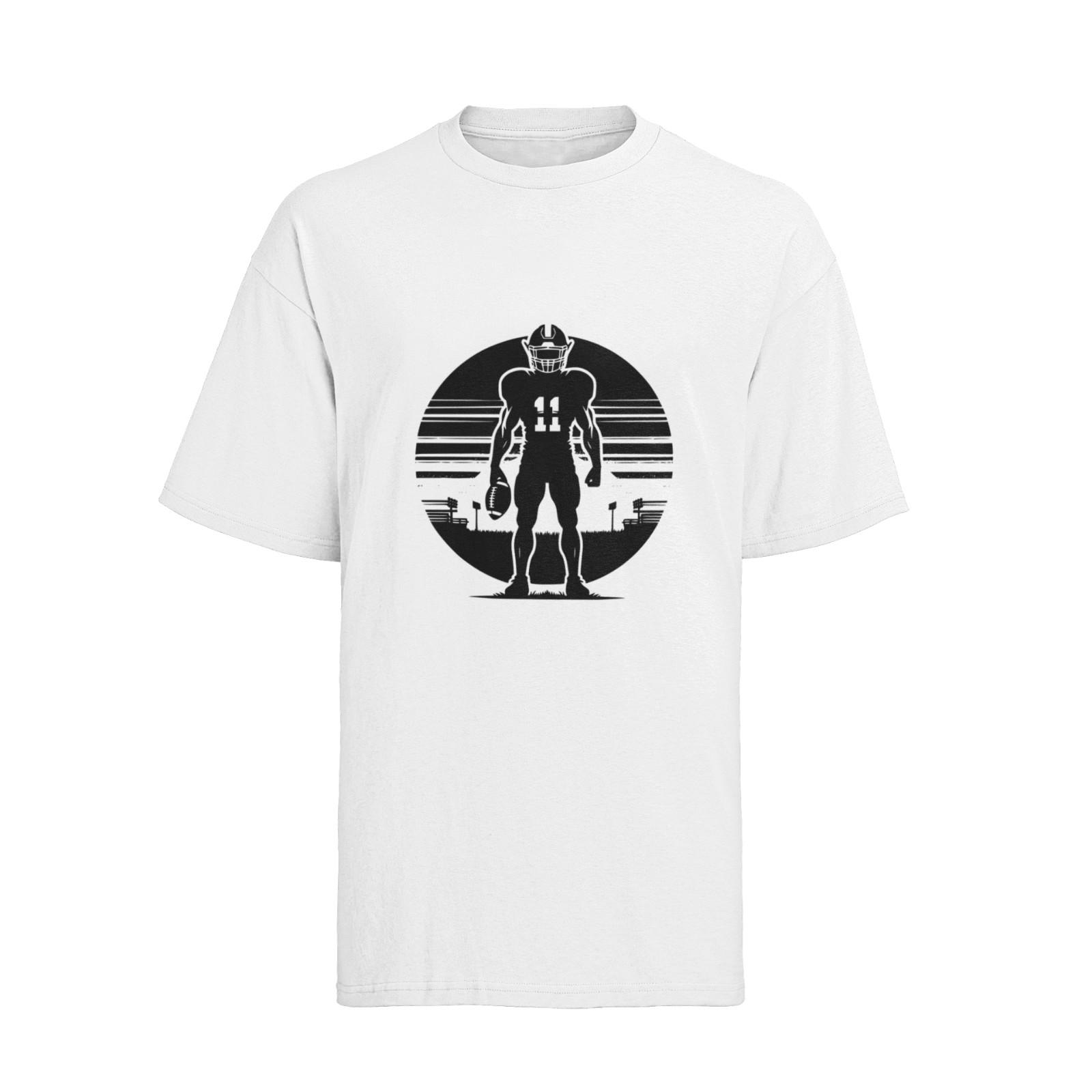 

Herren Bio Baumwolle T-Shirt Mens Womens Tees Top Sport Motive American Football Super bowl USA 2XL