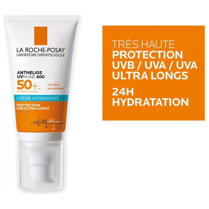 La Roche-Posay Anthelios Crème Hydratante Sans Parfum SPF50+ 50 ml