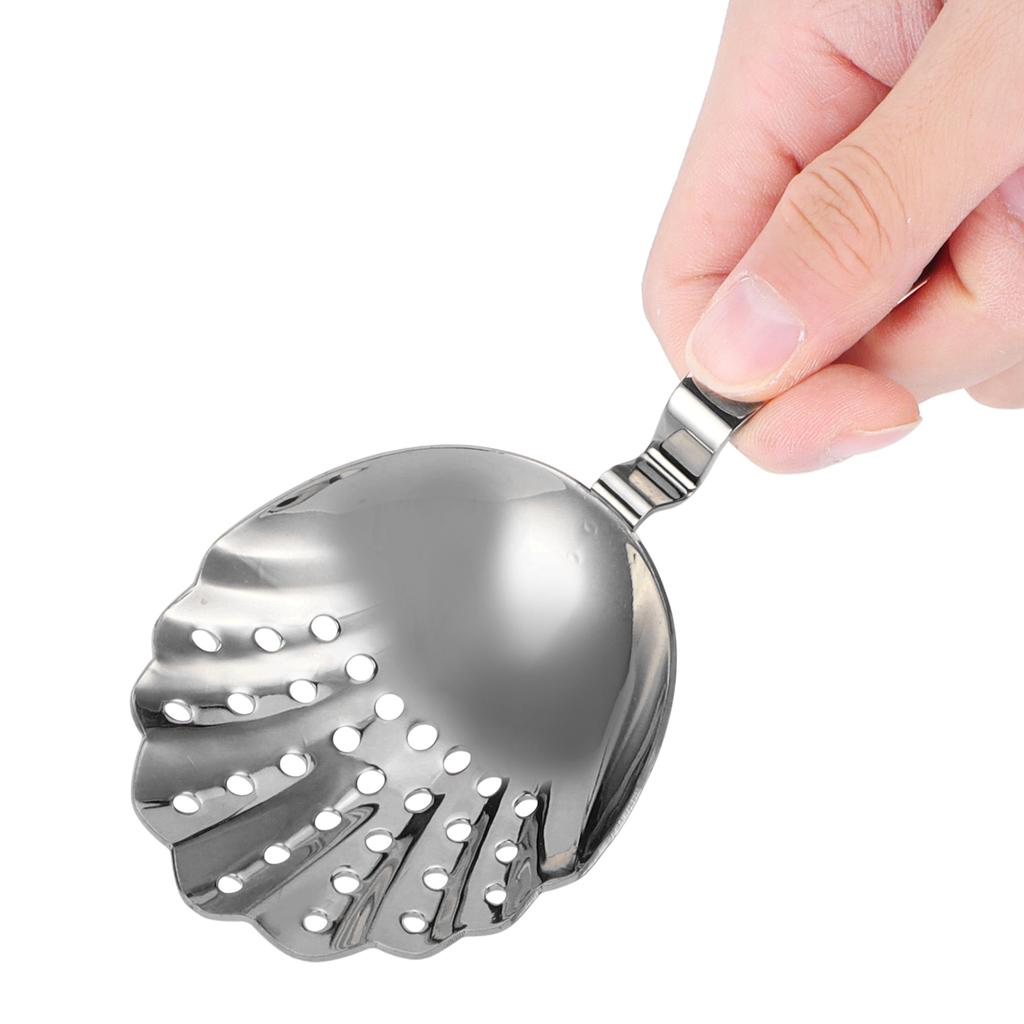Ice Strainer 304 Stainless Steel Bar Cocktail Ice Drink Filter Bartending Accessory
