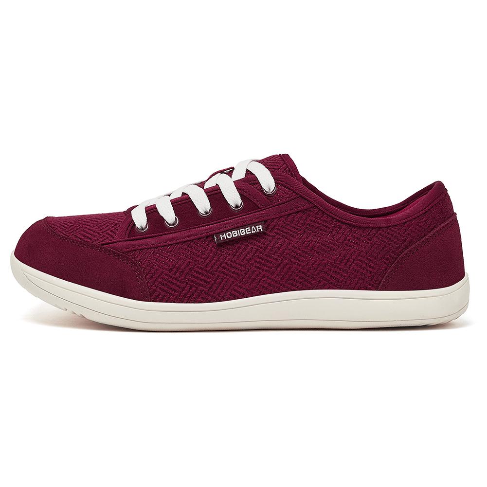 Barefoot Shoes Mens Womens | Zero Drop | Wide Toe | Minimalist Cowhide Leather Lace Up Fashion Sneakers