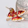 Lovely Flying Hummingbird Brooch Lady Multicolor Sparkling Crystals Animal Breastpin Pin Christmas Gift