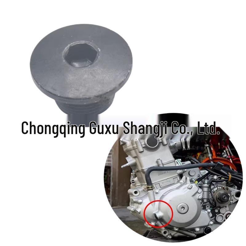 

Zongshen NC250 Cylinder Head & Clutch Cover Bolts with Magnetic Timing and Inspection Hole Cover