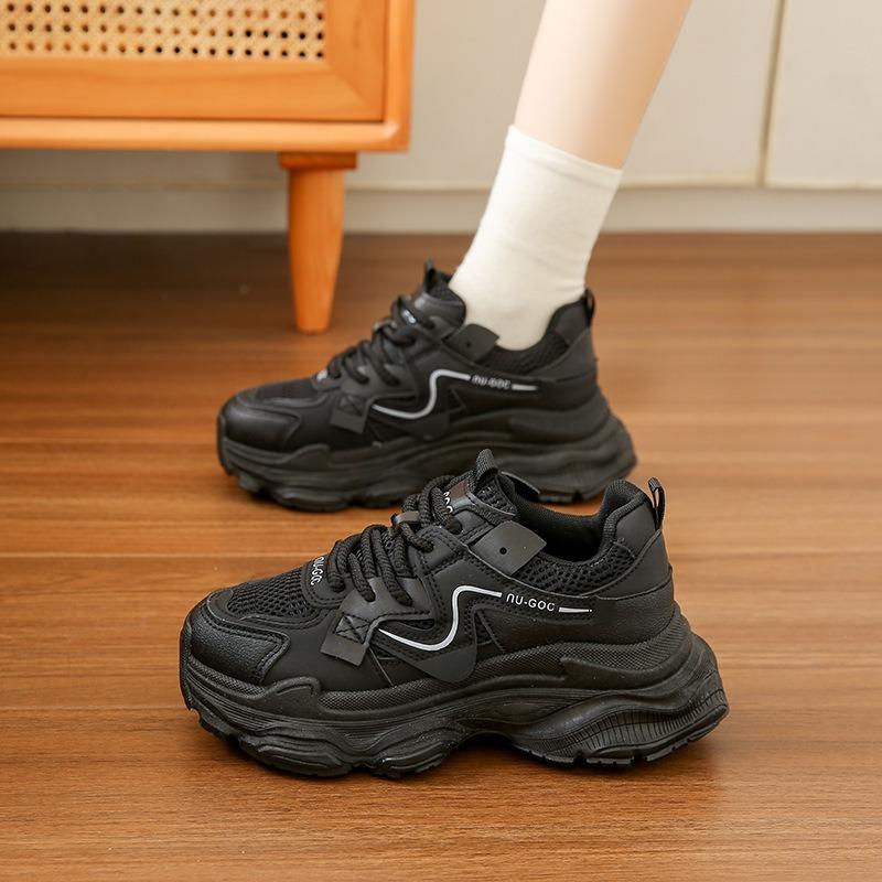 Winter New Breathable Dad Shoes Female Student Casual Shoes Platform Running Shoes Female 2