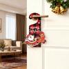 6Pcs Christmas Doorknob Hanger Decoration,Christmas Doorknob Ornament, Easy Install Easy To Use