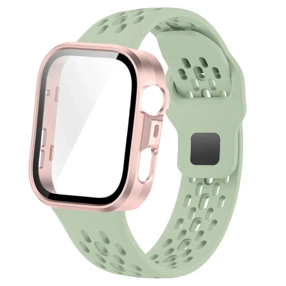 PC-Gehäuse+Silikonband Für Huawei Watch Fit 3 4 4 Pro Displayschutzhülle Armband Für Huawei Watch Fit 4 Pro Vollständige Abdeckung Schale