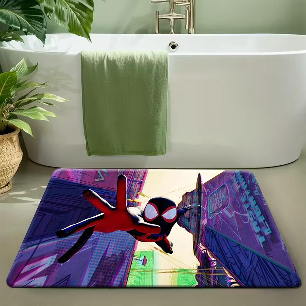 1pc MARVEL Officially Licensed Iron for Man Room with Iconic & Superhero - Bedroom Carpet, Hand Washable, for Marvel Themed De 40cm x 60cm