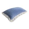 Velvet Pillowcase Autumn Winter Pillow Cover with Pleated Edge Skin-friendly Pillow