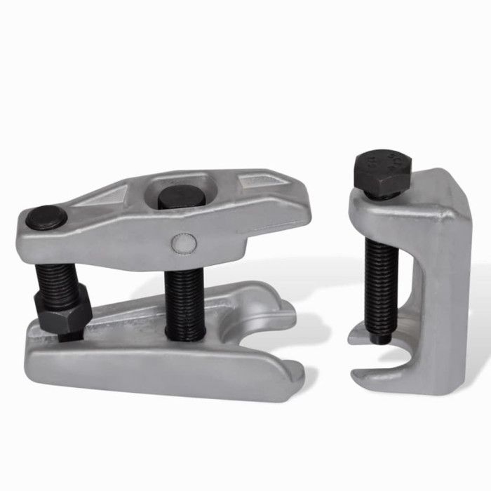 Extracteur de joint à rotule - VIDAXL - 2 pcs - Acier au carbone - 22 mm - 17 mm