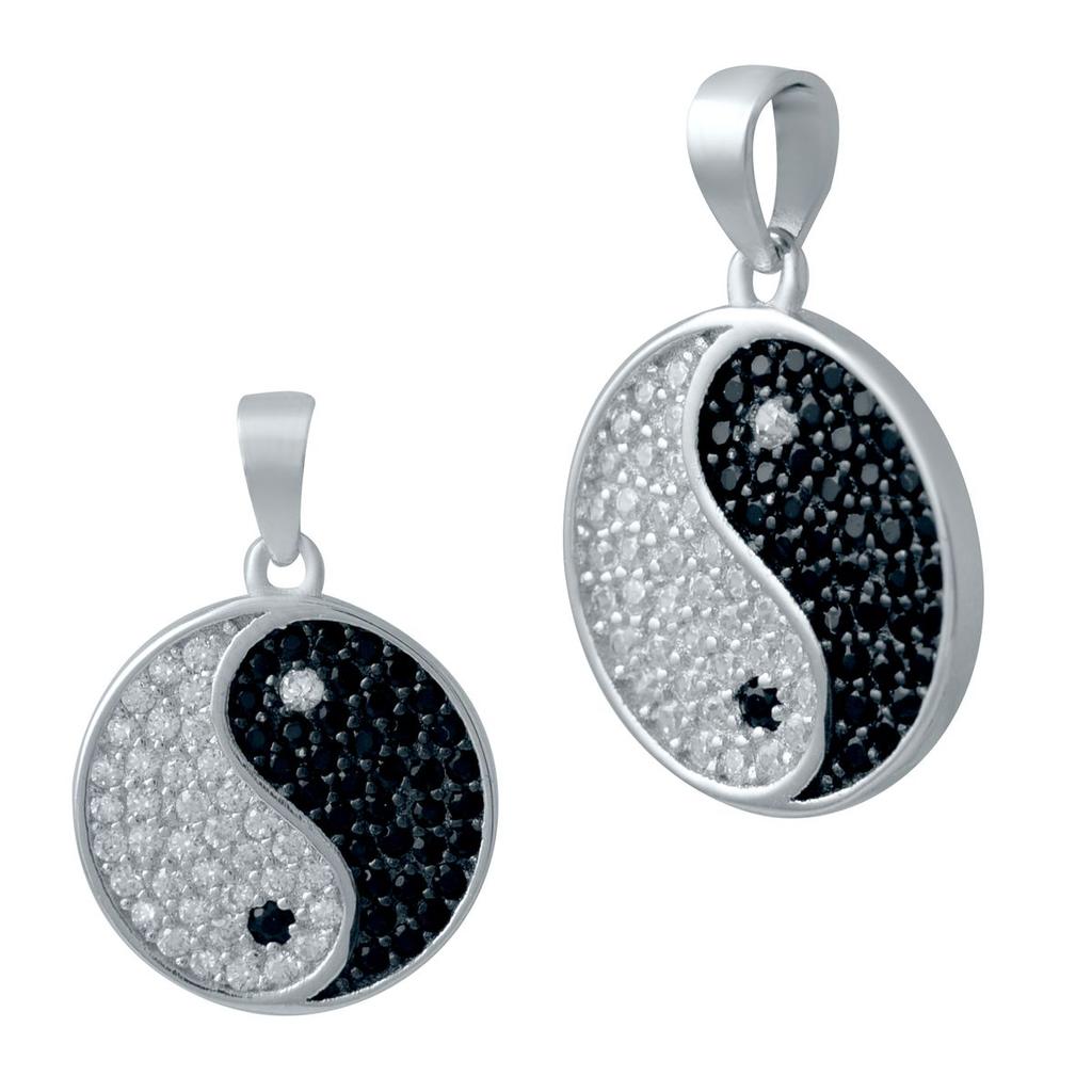 Sølv anheng med cubic zirkon (2035626)